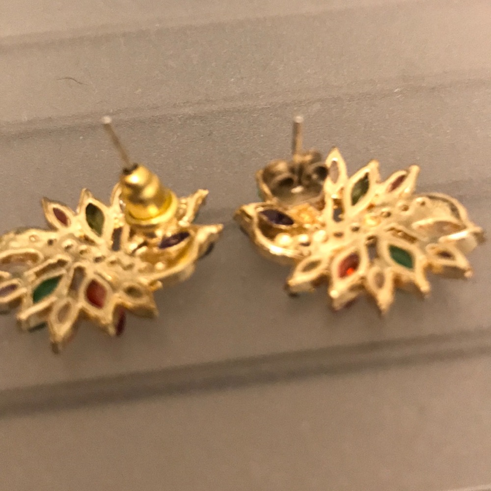 Multicolored earrings - Picture 2 of 2